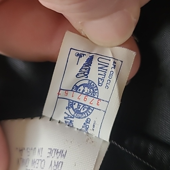 Vintage Kristen Blake Black and Grey Herringbone Union Made Wool Coat - Size 16 - Picture 7 of 10